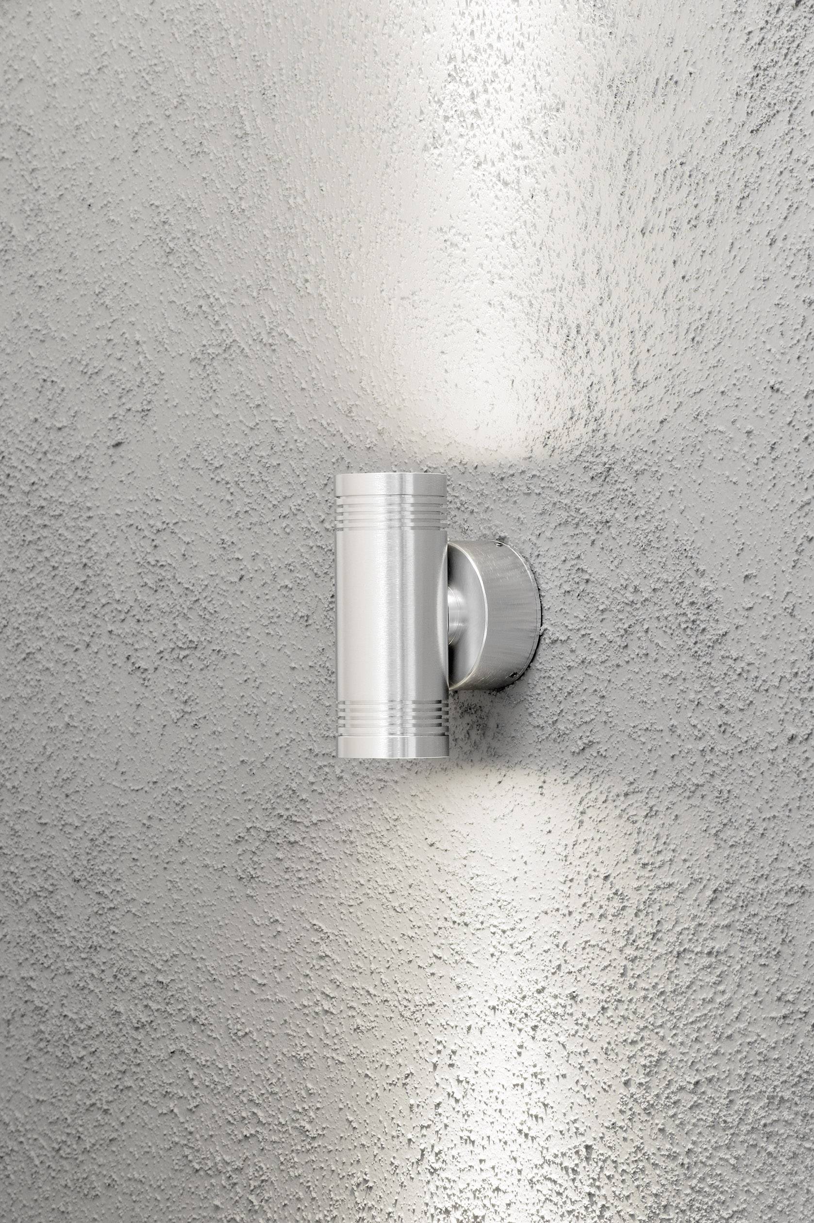 Konstsmide Monza 7930-310 LED-Außenwandleuchte EEK: G (A - G) LED LED fest eingebaut 6 W Aluminium