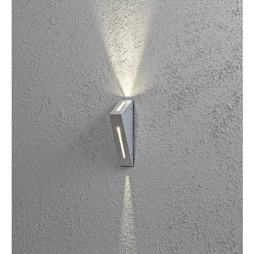 Konstsmide 7912-310 LED-Außenwandleuchte LED fest eingebaut 6 W Silber-Grau