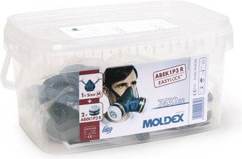 Atemschutzbox 743202 1x700201,2xA1B1E1K1P3 Filter 943001 MOLDEX-1