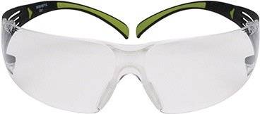 Schutzbrille Reader SecureFit™ 400 EN 166,170 Bügel schw. grün,Scheibe klar +1,5-0