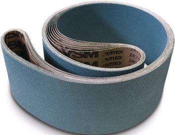 VSM 704357 Schleifband ZK713X Länge 2000 mm Breite 50 mm Körnung 120 für Stahl /-1