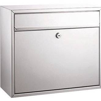 Briefkasten silber 36x31x15cm-1