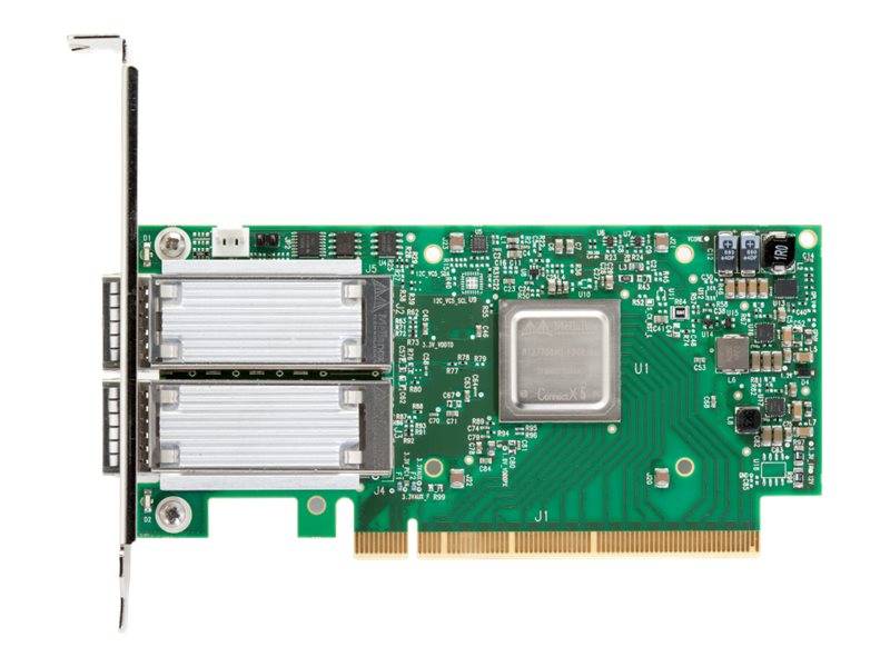 NVIDIA ConnectX-5 VPI - Netzwerkadapter - PCIe 3.0 x16 - 100Gb Ethernet / 100Gb Infiniband QSFP28 x 2-0