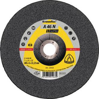 Schruppscheibe A46N Supra115x6mm gekr. Klingspor - Artikel: 4014855010486-2