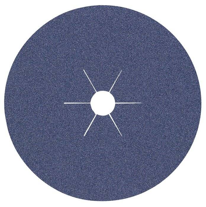 Fiberscheibe Zirkonkorund 6686 Körnung 36 Ø 115 mm-0