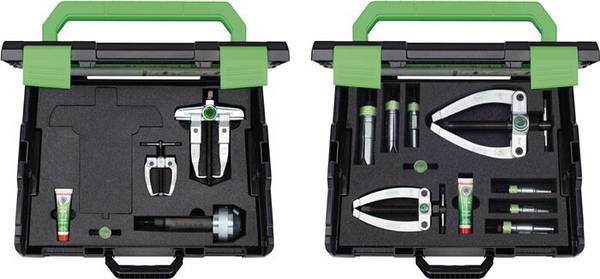 Kugellagerab-/ausziehvorrichtung 24 Spann-W.60-90mm 24-A in 2xL-Boxx KUKKO