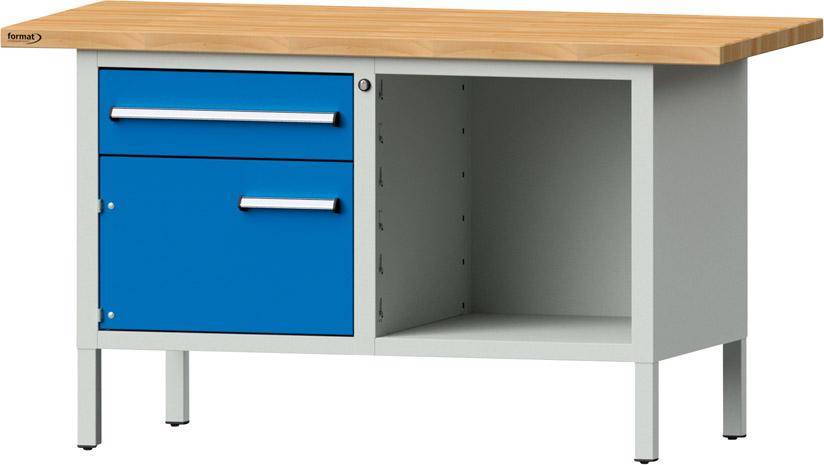 Werkbank FORMAT 1500 mm 1SL+1T-0