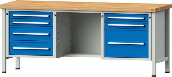Kastenwerkbank H 840 mm 2000mm Modell 453 V Anke