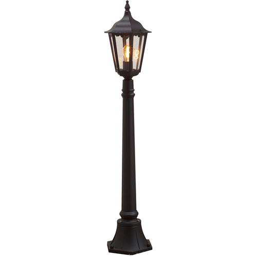 Konstsmide 7215-750 Firenze Außenstandleuchte Energiesparlampe E27 100 W Schwarz