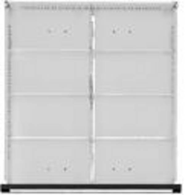 Schubladeneinteilungssatzfür FH 90-150mm 1/2 Teilung f.Schublade B500xT540 mm - Artikel: 7831962402