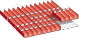 LISTA Set Mulden 27x27E, (BxTxFH) 459x459x50mm, 49-teilig-0