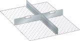 LISTA Set Schlitzwände und Trennbleche 27x36E, (BxT) 459x612mm, 1 Schl-0