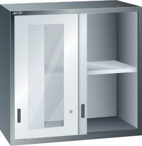 Aufsatzschrank grau 54x36E 1000x1023x725