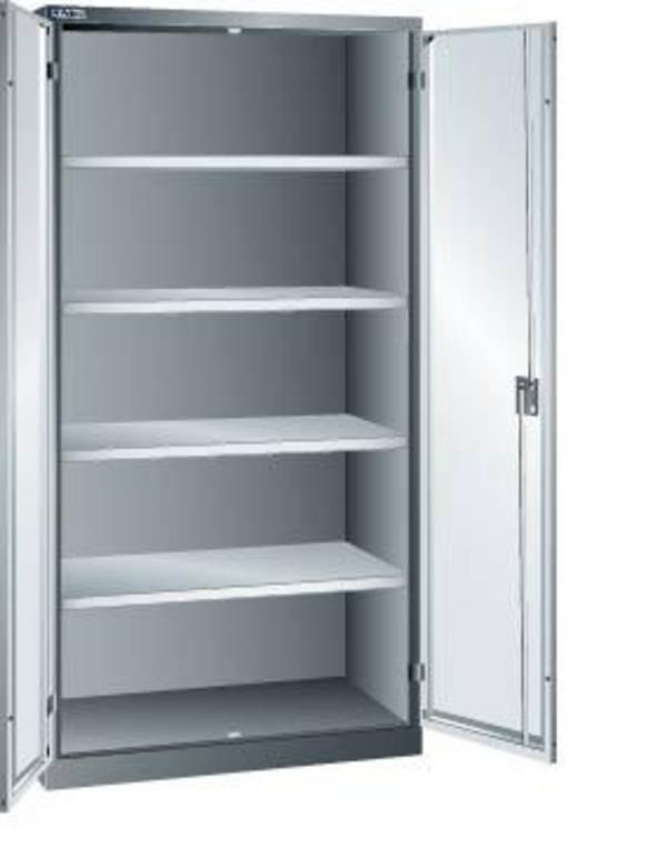 Flügeltürschrank 5012 m.4Böden,Vollblech