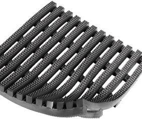 Bodenrost YOGA ROLL Oil schwarz B120 cm x max.L 10 m Zuschnitt pro Laufmeter - Artikel: 7830621407-0