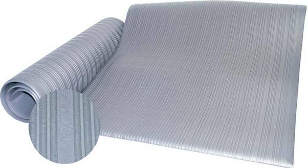 Arbeitsplatzmatte Yoga Meter Basic 90x150cm grau