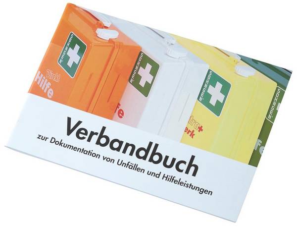 Verbandbuch DIN A5 quer kartoniert