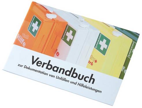 Verbandbuch DIN A5 quer kartoniert
