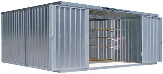 Materialcontainer 2-er KOMBI MC 1500-0