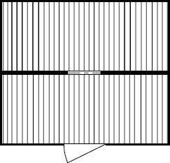 Materialcontainer lack. vormont. B 5080xT 4340mm - Artikel: 7830306860-0