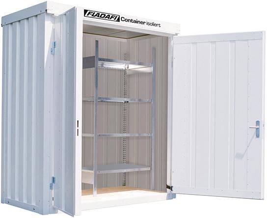 Lagercontainer isoliert 2100x1140mm, Holzfußboden - Artikel: 7830306964-0