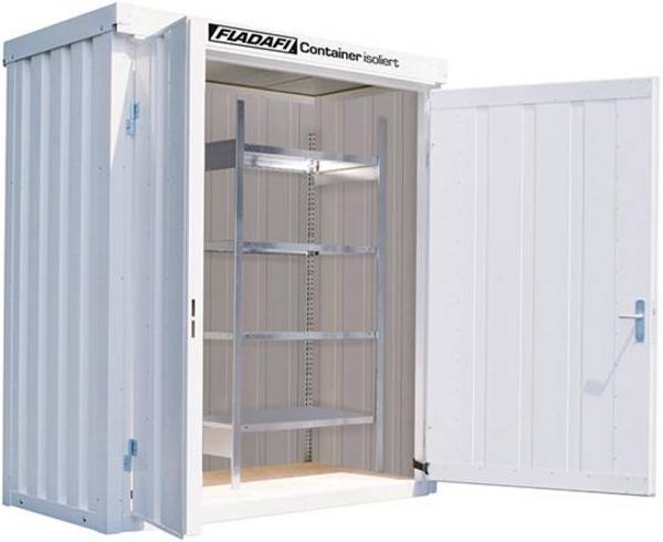Lagercontainer isoliert 2100x1140mm, Holzfußboden - Artikel: 7830306964
