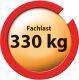 Fachboden B1000xT300 mm inkl. 4 Träger vzk Fachlast 330kg - Artikel: 7830492841-3