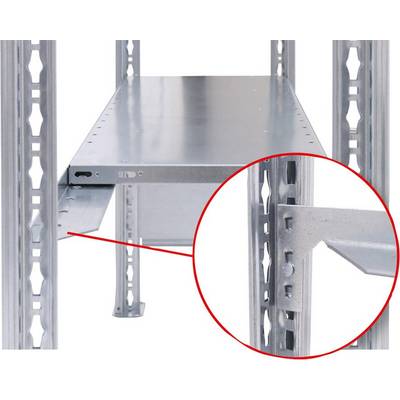 AR, Steckregal MULTIpl1502000x1000x500mm, 5 FB-0