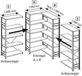 Zusatzfachboden 7035 1000x300, 100kg-0