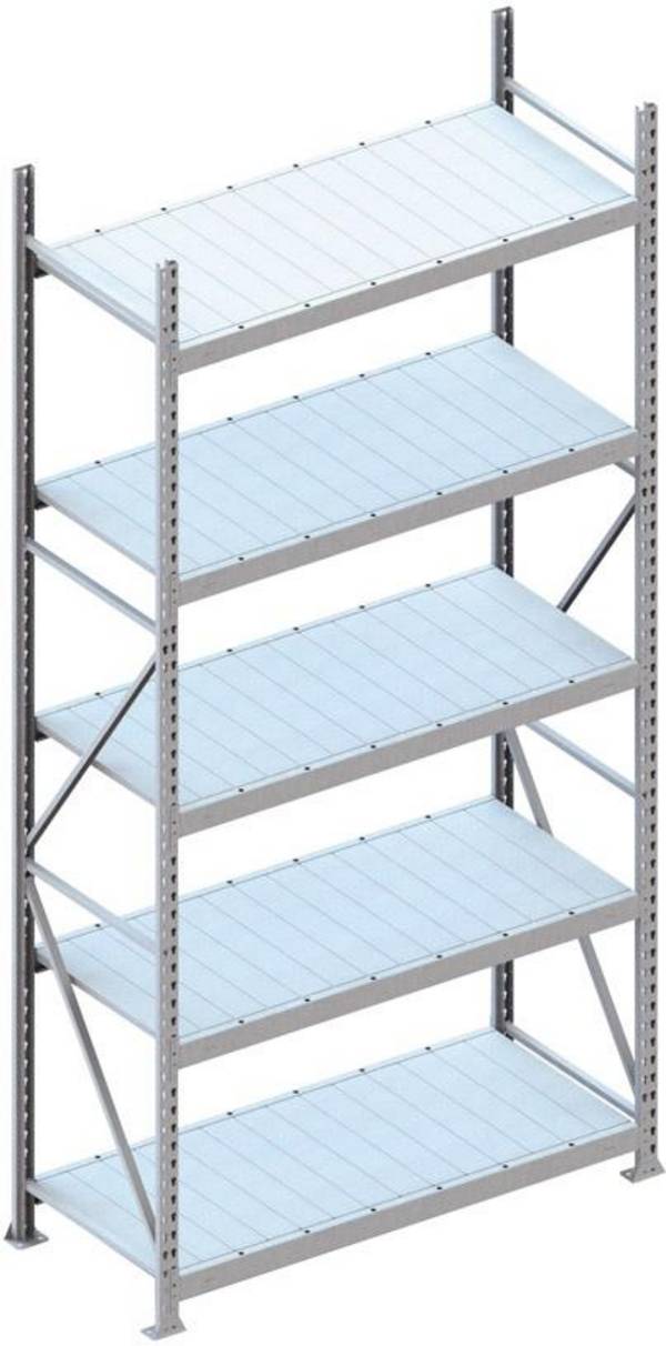 Weitspannregal verz. GF 1800x1050x3000 mm Stahlp.