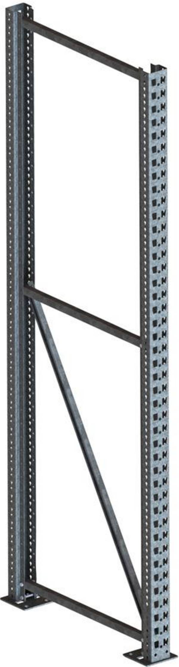 Ständerrahmen SR 100/20 H2700xB100xT1100mm silber verz.META