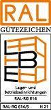 Langgutregal ATLAS ST B4050xT2x500xH2000 mm doppelseitig RAL 5010 2x4 Arme Traglast 150kg - Artikel: 7830425548-3