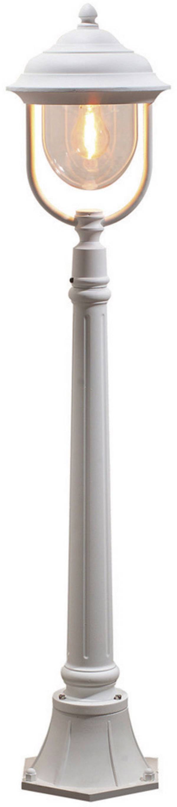 Konstsmide 7225-250 Parma Außenstandleuchte   Energiesparlampe E27 75 W Weiß
