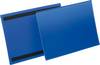 DURABLE Kennzeichnungstasche, magnetisch, DIN A4 quer, blau (9174507)