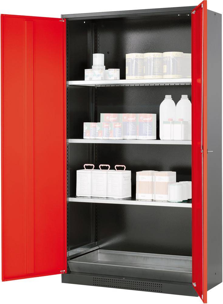Chemikalienschrank rot 1950 x 1055 x 520 - Artikel: 7830108574-0