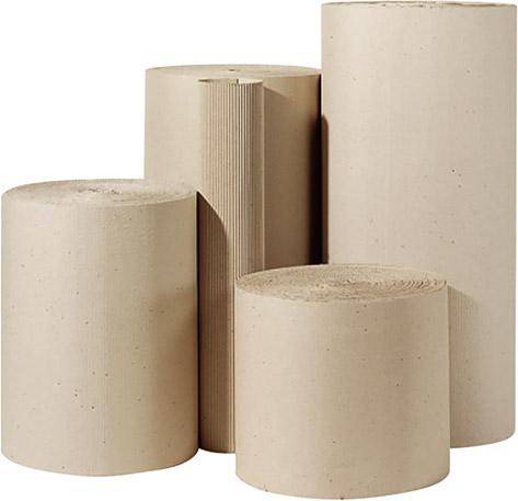 Rollenwellpa. 1-wellig, 700mm breitx70lfm, 80g/qm-0