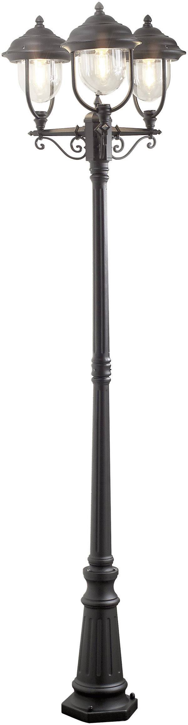 Konstsmide 7227-750 Parma Außenstandleuchte Energiesparlampe E27 225 W Schwarz