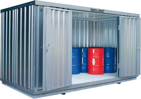 Safetank 1350 gem. WGK-Klassen, verz., mont.-0