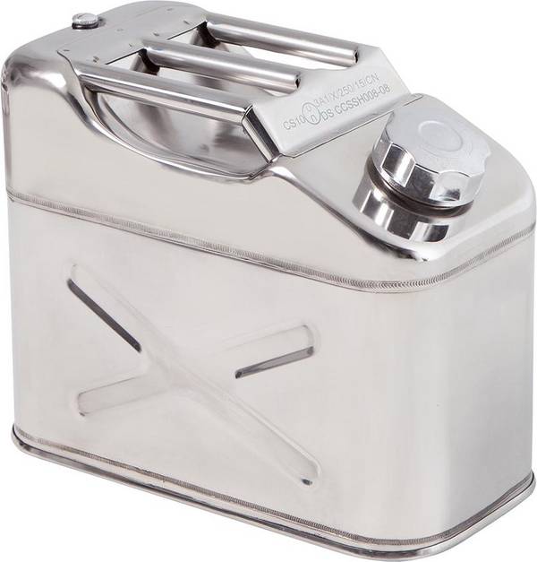 Lager-/Transportkanister UN, Edelstahl,10 Liter