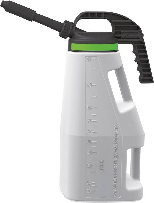 Abfüllkanne PE 10 Liter mit kurzem/langem Auslauf