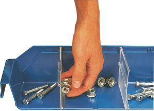 Trennplatte 90x95 mm transparent-0