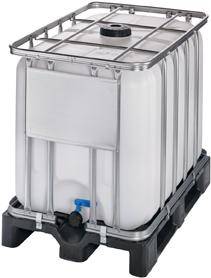 Container 600 l Standard mit Kunststoffpalette