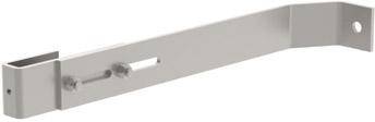 Günzburger Steigtechnik Wandhalter Edelstahl verstellbar 360 - 410 mm für Schachtleiter - 062024-0