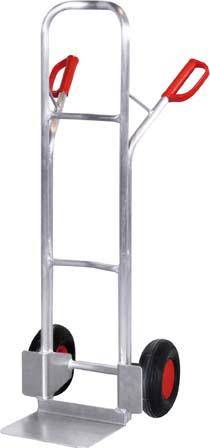 Alukarre 200 kg H 1300 mmVollgummiräder 250x60 mm-0