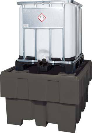 IBC-Station PE 2460x1800x450mm,o.Stellfl