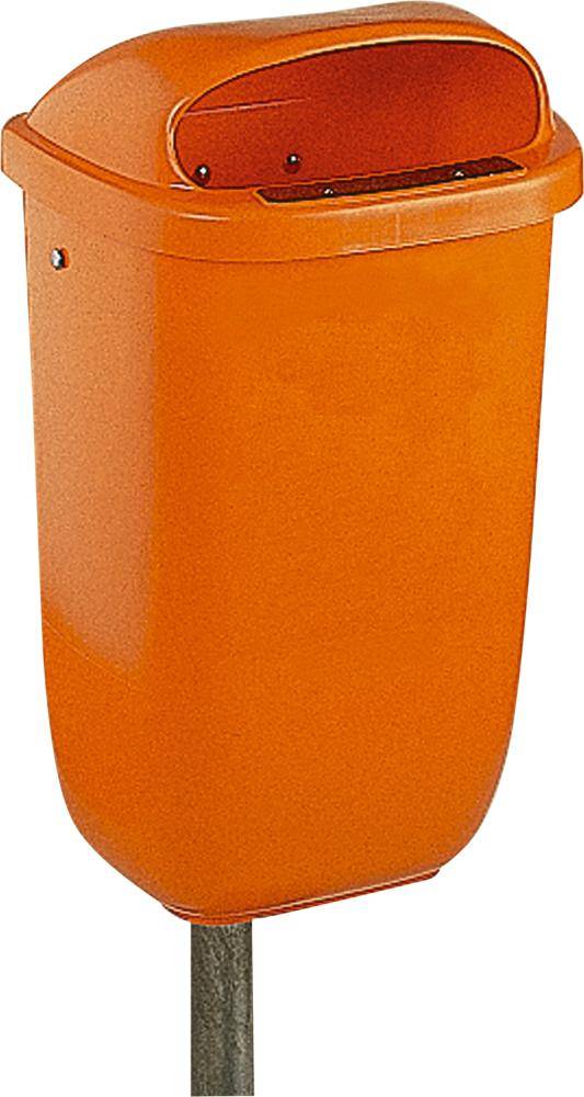 Papierkorb 50 l Kst. orange-0