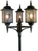 Konstsmide 7244-759 Milano Außenstandleuchte Energiesparlampe E27 75 W Schwarz, Silber