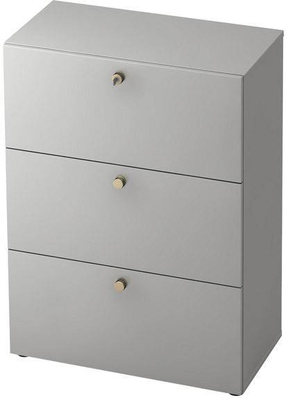 HR-Auszüge Profi Grau 3 OH, 80x42x110mm-0