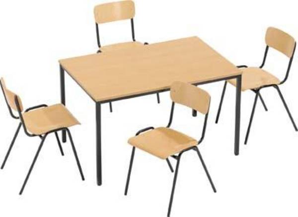 Sitzgruppe Standard schwarz