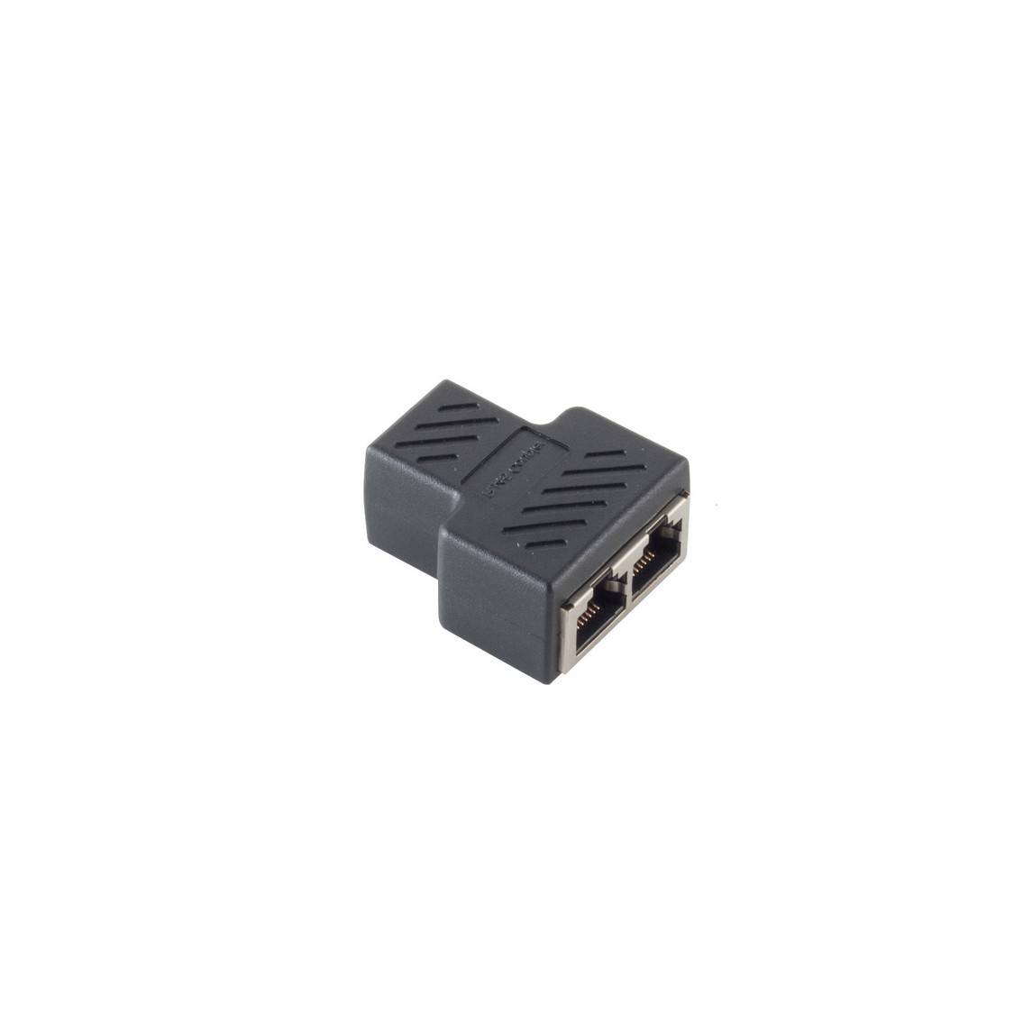 cat. 6A Patchkabeladapter RJ45 Buchse /2x Buchse-0